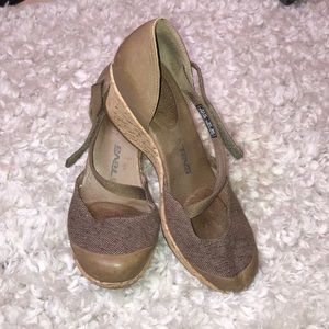 Teva Mary Jane wedges